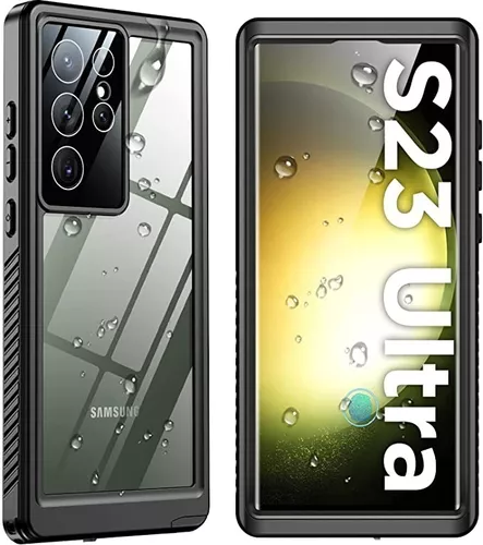 Funda con tapa para teléfono celular Samsung Galaxy S23 Plus, compatible  con Samsung Galaxy S23 Plus, funda interior de poliuretano termoplástico a