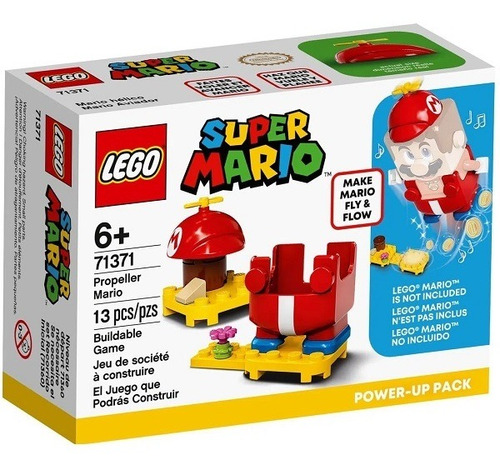 Brinquedo Blocos Lego Super Mario De Hélice Power Up 71371