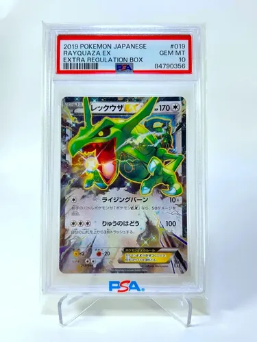 Pokemon Tcg Graduada: Rayquaza Ex #019/048 - Psa 10 Gem Mint