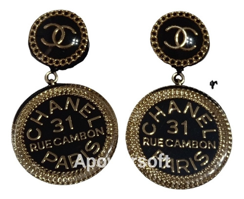 Aretes Chanel 