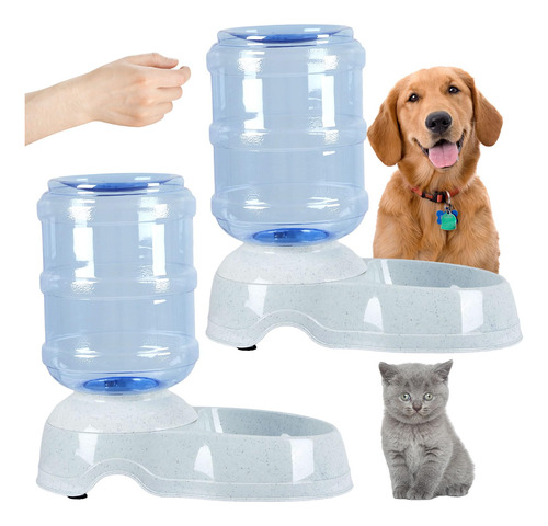 Uiifan Dispensador De Agua Grande Para Perros De 3 Galones,