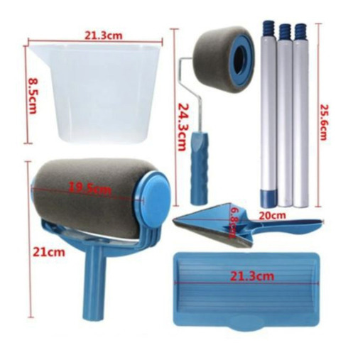 Imagen 3 de 3 de Rodillo Para Pintar Rodillos Pintura Recargable Paint Roller
