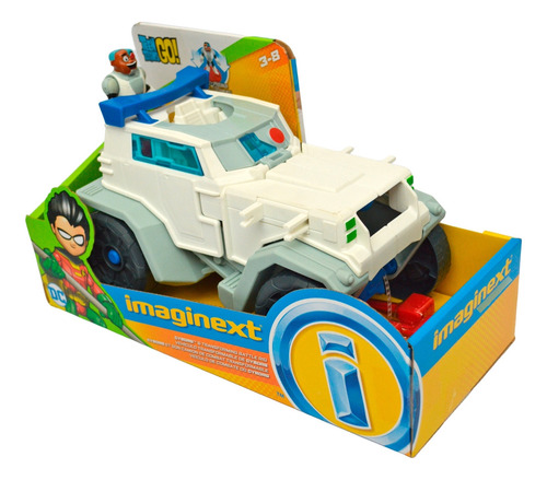 Camion Combate Transformable Cyborg Teen Titans Go Imaginext