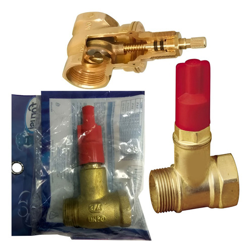 Registro Pressão Fabrimar Base 3/4 Dn20 B-1416-3/4 Acabamento Cromado Cor Dourado
