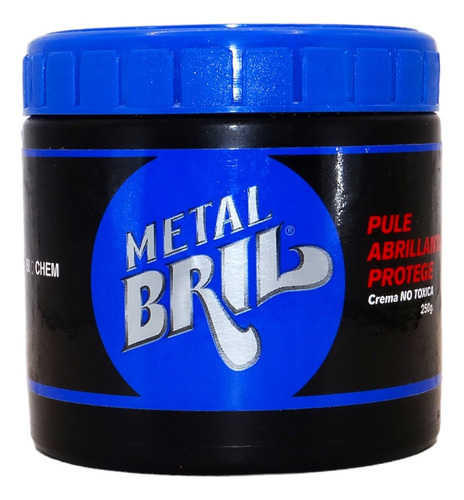 Crema Metal Bril Pulidor Brillo Metal Pintura Plastico 150g
