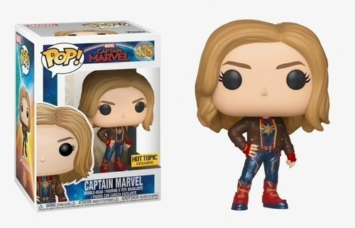 Funko Pop Edicion Limitada Hot Topic - Capitana Marvel