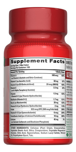 Multivitaminico One Daily 100 Comp. Nature's Truth