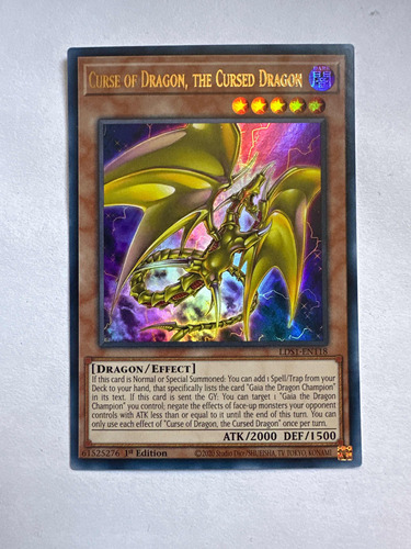 Curse Of Dragon, The Cursed Dragon Ultra Yugioh