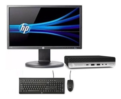 Cpu + Monitor Hp Elitedesk 800g3 I5 7ger 4gb 256ssd Promoção