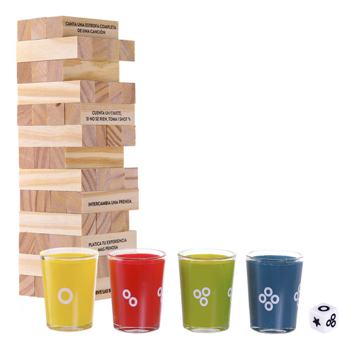 Juego De Mesa Torre Del Beber Atrevete A Jugarlo Novelty 18