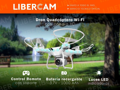 Drone Cuadricoptero Cámara Hd Transmite Vivo Pantalla Lcd