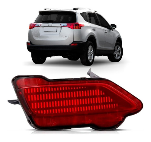 Imagem 4 de 6 de Refletor Lanterna Traseira Rav4 2013 A 2015