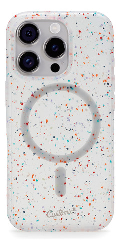 Capa Customic Para iPhone 16 Pro Spot Reciclado Magsafe