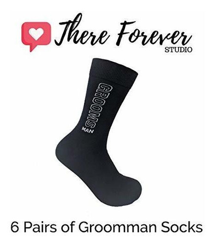Calcetines Para Vestir Calcetines De Padrino De Boda, Juego