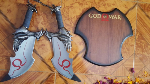Espadas De Kratos De God Of War Espada Del Caos Con Base