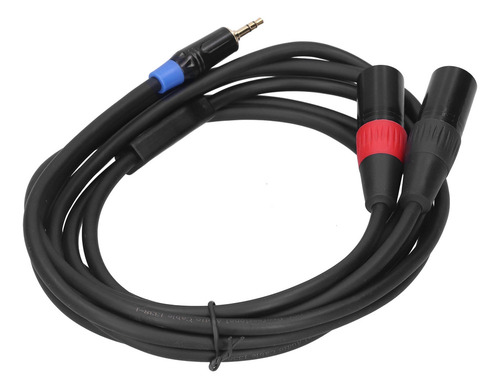 Amb Conector De Áudio Estéreo Macho De 3,5 Mm Para 2 Xlr
