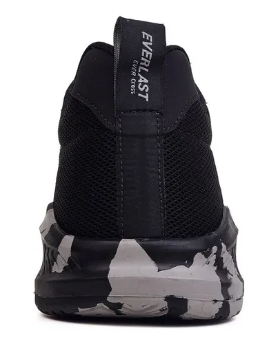 T nis Everlast Range 2 Pro Unissex Preto E Branco Cross