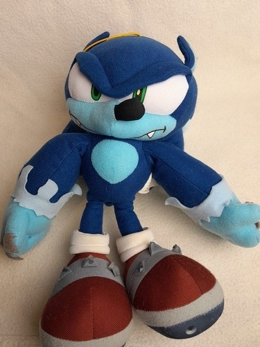 Peluche Sonic Werehog Unleashed Sega 30cm. (Usado)
