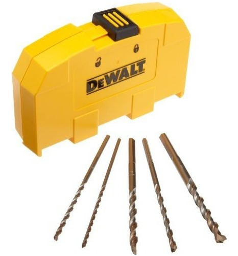 Broca Dewalt Dw5205 Set De Percusión Con Estuche Resistente