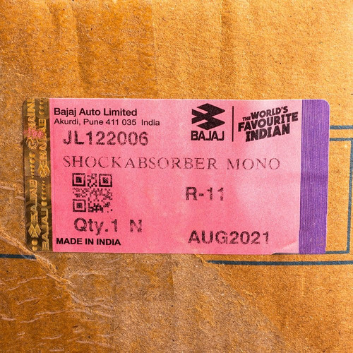 Amortiguador Trasero Monoshock Bajaj Pulsarns/as200 Jl122006