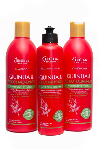 Shampoo, Acondicionador Y Tratamiento Capilar De Quinua