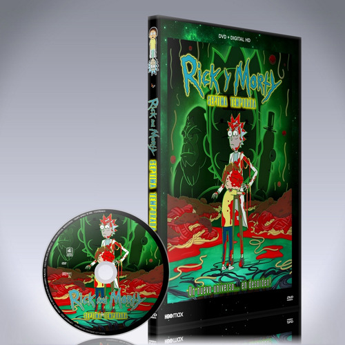 Rick And Morty Temporada 7 Dvd Latino/ingles