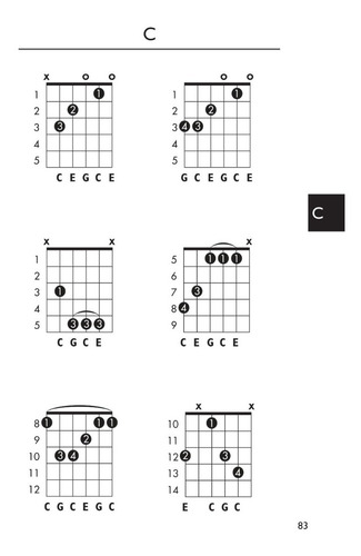 Mini Music Guides: Guitar Chord Dictionary, All The Essentia