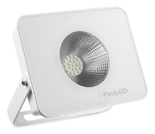 Refletor Projetor Led 20w Branco 5700k Luz Fria Evoled Cor Da Luz Branco-frio 110v/220v