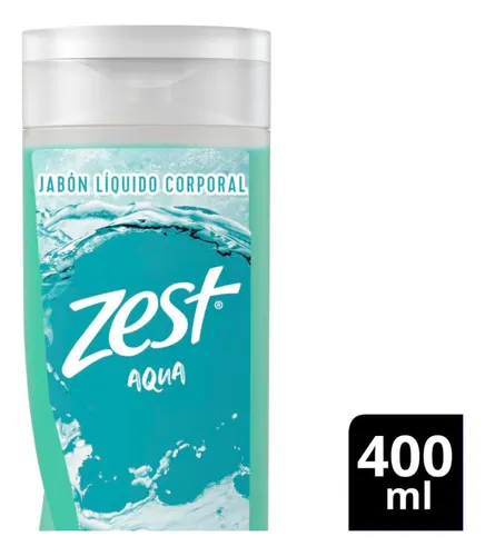 Jabón Líquido Corporal Zest Aqua 400ml