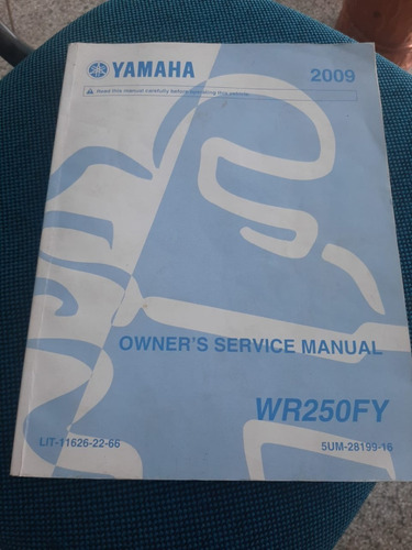Manual Catalogo Yamaha Wr250f+ Yzf 250 Original