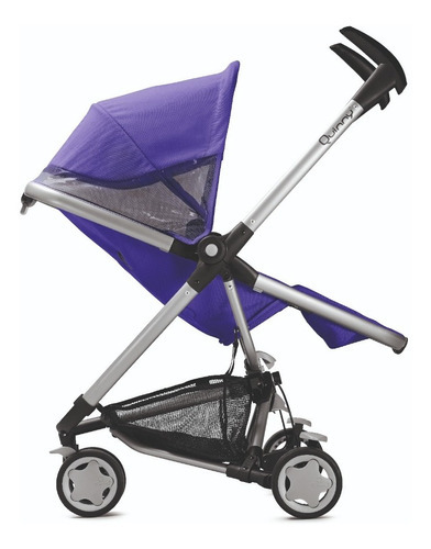 Coche De Bebé Quinny Zapp Xtra Color Violeta oscuro Color del chasis Gris plata