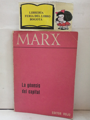 Marxismo - La Génesis Del Capital - Carlos Marx - 1970