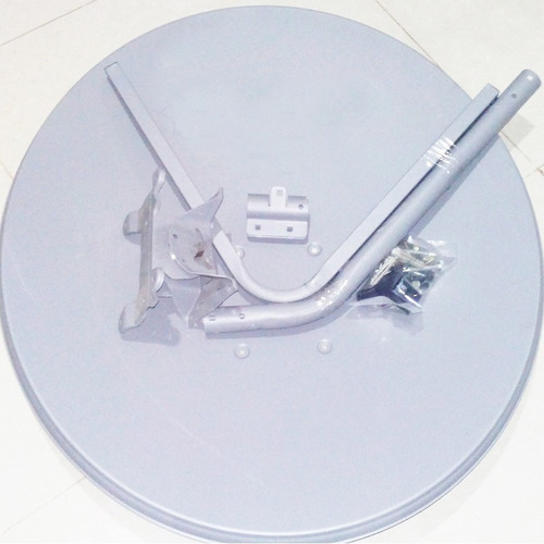 Imagen 4 de 4 de Antena Parabólica Satelital 65cm + Lnb 1 Salidas