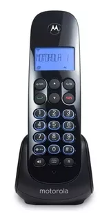 Telefone Motorola negro sem fio - cor preto