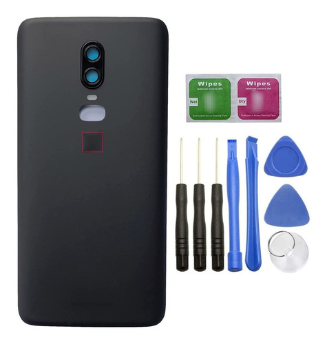 Ubrokeifixit Para Oneplus 6 Panel Trasero De Vidrio Cubierta