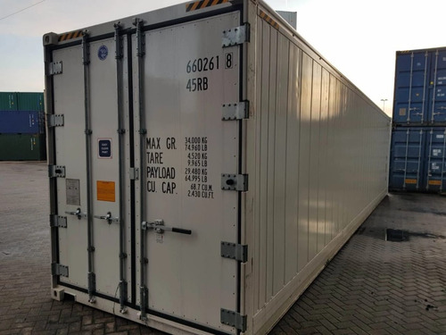 Contenedor Refrigerado 40 Hc Reefer Camara De Frio Container