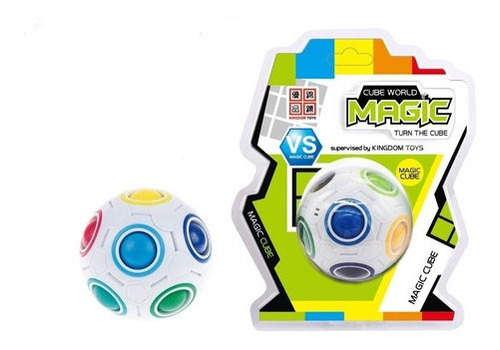 Cube World Magic Cubo Magico Pelota Rainbow Finhop Jyj014