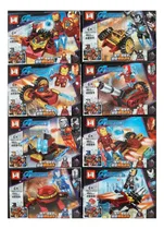 Comprar Heroes Assemble Bloques Para Armar Mg1115 Pack X8 Sets 383pz