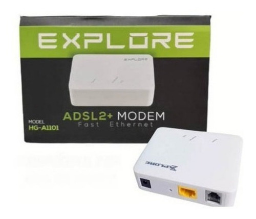 Imagen 2 de 2 de Modem Internet De Banda Ancha Aba Adsl2 Marca Explore