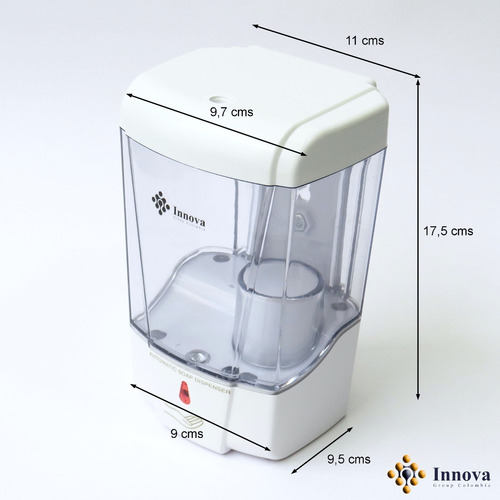 Dispensador De Jabón Para Pared Innova Sd - 04 Paquete X 3