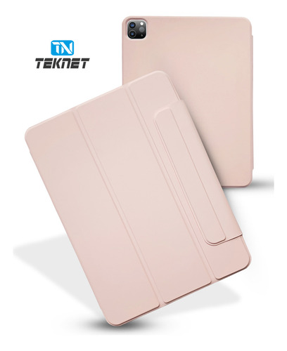 Funda Teknet Case Para iPad Pro 11 2022 4ta Gen Magnética Color Rosa