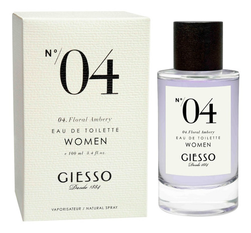 Perfume Giesso N°4 Mujer X100ml Retira