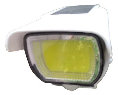 Lámpara Solar Con Sensor De Movimiento Simula Cámara Falsa
