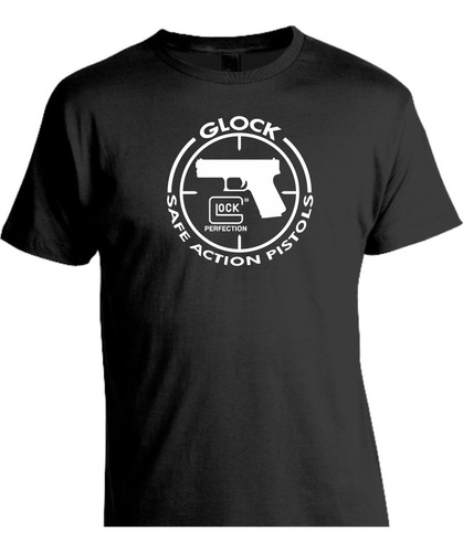 Remera Armas Glock Pistolas