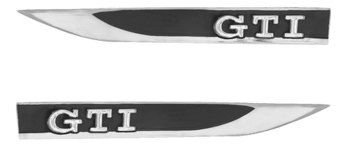 Qcpj Par Juego Emblemas Salpidadera Vw Golf Gti Mk5 Mk6 Mk7