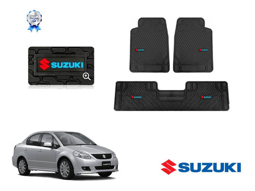 Tapetes Big Truck 3pz Logo Suzuki Sx4 Sedan 2008 A 2013 2014