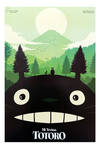 Poster Mi Vecino Totoro Portada
