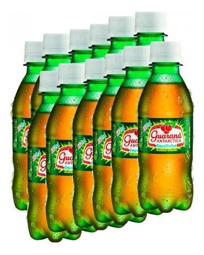 Kit 12 Mini Guaraná Antártica 200ml