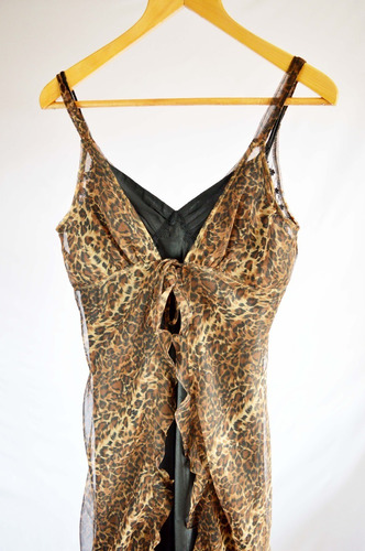 Vestido Animal Print Vf