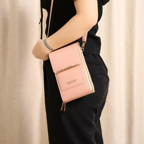 1 Bolso Cartera Porta Celular Manos Libres Cartera